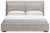 Cabalynn - Light Brown - King Upholstered Bed (B974B6) by Ashley