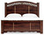 Glosmount - Two-tone - King Poster Bed (B1055B3) by Ashley