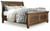 Flynnter - Medium Brown - King Sleigh Bed (B719B23) by Ashley