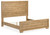 Galliden - Light Brown - King Panel Bed (B841B4) by Ashley