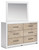 Charbitt - Two-tone - Dresser and Mirror (B2035B1) by Ashley