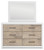 Charbitt - Two-tone - Dresser and Mirror (B2035B1) by Ashley