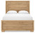 Galliden - Light Brown - Queen Panel Bed (B841B2) by Ashley