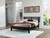 Danziar - Black - Queen Slat Panel Bed (B1013B1) by Ashley
