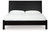 Danziar - Black - King Panel Bed (B1013B10) by Ashley