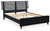 Danziar - Black - Queen Slat Panel Bed (B1013B4) by Ashley