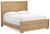Galliden - Light Brown - California King Panel Bed (B841B5) by Ashley