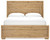 Galliden - Light Brown - California King Panel Bed (B841B5) by Ashley