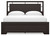 Covetown - Dark Brown - California King Panel Bed (B441B9) by Ashley
