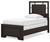 Covetown - Dark Brown - Twin Panel Bed (B441B2) by Ashley