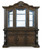 Maylee - Dark Brown - Dining Buffet and Hutch (D947D1) by Ashley