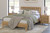Bermacy - Light Brown - Queen Platform Panel Bed (EB1760B2) by Ashley