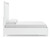 Chalanna - White - Queen Upholstered Storage Bed (B822B2) by Ashley