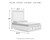 Chalanna - White - Queen Upholstered Storage Bed (B822B2) by Ashley