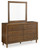 Lyncott - Brown - Dresser and Mirror (B615B1) by Ashley