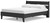 Socalle - Black - Queen Panel Platform Bed (EB1865B3) by Ashley