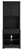 Beckincreek - Black - Bookcase (H778H7) by Ashley