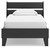 Socalle - Black - Twin Panel Platform Bed (EB1865B1) by Ashley