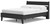 Socalle - Black - Full Panel Platform Bed (EB1865B2) by Ashley