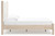 Cadmori - Two-tone - Full Upholstered Panel Bed (B2615B8) by Ashley