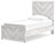 Cayboni - Whitewash - Twin Panel Bed (B3788B6) by Ashley