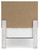 Cayboni - Whitewash - Twin Panel Bed (B3788B6) by Ashley