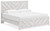 Cayboni - Whitewash - King Panel Bed (B3788B7) by Ashley