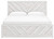 Cayboni - Whitewash - King Panel Bed (B3788B7) by Ashley