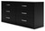 Finch - Black - Dresser (EB3392-131) by Ashley