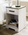 Shawburn - Whitewash/Charcoal Gray - Nightstand (EB4121-191) by Ashley