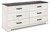 Shawburn - Whitewash/Charcoal Gray - Dresser (EB4121-131) by Ashley
