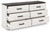 Shawburn - Whitewash/Charcoal Gray - Dresser (EB4121-131) by Ashley
