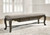 Maylee - Dark Brown - 63" Dining Bench (D947-00) by Ashley