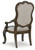 Maylee - Dark Brown - Dining Arm Chair (Set of 2) (D947-01A) by Ashley