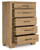 Galliden - Light Brown - Chest of Drawers (B841-46) by Ashley
