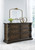 Maylee - Dark Brown - Dresser (B947-31) by Ashley