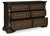 Maylee - Dark Brown - Dresser (B947-31) by Ashley