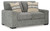 Dunmor - Graphite - Loveseat (2490435) by Ashley