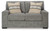 Dunmor - Graphite - Loveseat (2490435) by Ashley