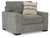 Dunmor - Graphite - Oversized Chair (2490423) by Ashley