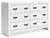 Binterglen - White - Dresser (B427-31) by Ashley