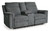 Barnsana - Gravel - Power Reclining Loveseat with Console (3320296) by Ashley