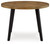 Blondon - Brown/Black - Dining Table and 4 Chairs (Set of 5) (D413-225) by Ashley