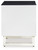 Gardoni - White/Black - End Table (T756-3) by Ashley