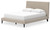 Cielden - Soft Gray - Queen Upholstered Bed with Roll Slats (B1199-81) by Ashley