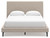 Cielden - Soft Gray - Queen Upholstered Bed with Roll Slats (B1199-81) by Ashley