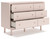 Wistenpine - Blush - Dresser (B1323-221) by Ashley
