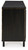 Fair Ridge - Distressed Black - Accent Cabinet (A4000573) by Ashley