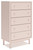 Wistenpine - Blush - Chest of Drawers (B1323-245) by Ashley