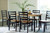 Blondon - Brown/Black - Dining Table and 6 Chairs (Set of 7) (D413-425) by Ashley